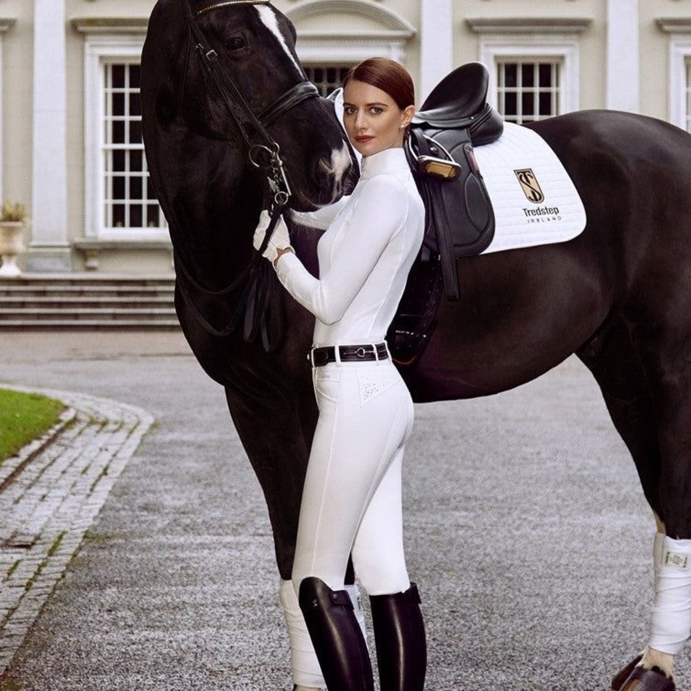 🐴 Size 32 white tredstep equestrian breeches